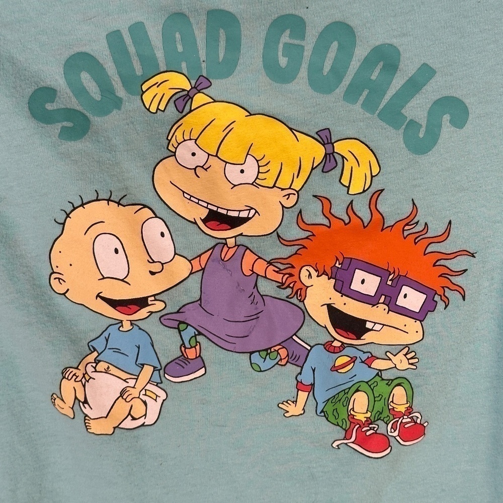 Nickelodeon Rugrats 90's Nick Toons Short Sleeve T Shirt Tee - Picture 5 of 7